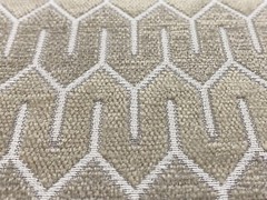 Kravet Geometric Jacquard Natural Beige Upholstery Fabric 3.65 yds 34376-16
