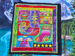 NEW LAUREL BURCH CHRISTMAS HOLIDAY COLLECTION FABRIC PANEL BOUNTIFUL BLESSINGS