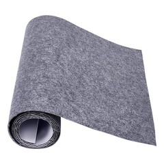 BENECREAT 15.7×78.7inch Gray Self-Adhesive Felt Fabric 15.7″W x 78.7″L,
