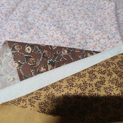 Fat quarters 6 floral print earthy tone fabric quilting
