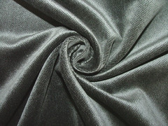 Faux Mohair Velvet Fabric 2.8m iLiv Denver Charcoal Curtain Cushion Upholstery