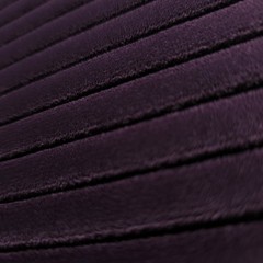 Purple Plum Velvet 56″ By The Yard Heavy Stripe Embossed Upholstery Fabric