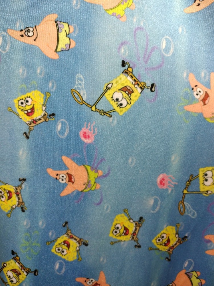 1 yard good weight 4 way Print Polyester/Spandex Swimsuit Fabric