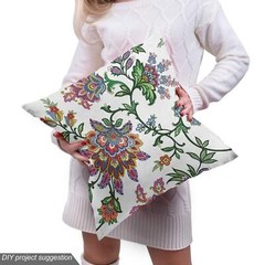 Waterproof Floral Fabric 36×58 for Upholstery and Home