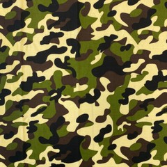 Military Army Camo Print Fabric 100% Cotton 58/60″ Wide Sold BTY