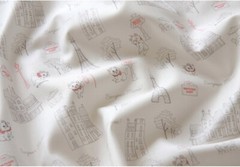 Disney Aristocats Marie in Paris Fabric made in Korea by the Half Yard