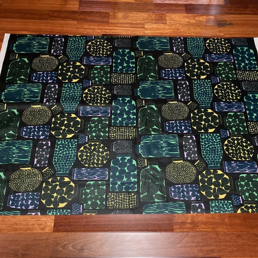 marimekko fabric Pieniprnukka PVC coating 145x100cm/1.58×1.09yd marimekko fabric