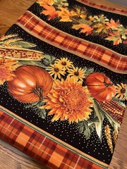 Harvest Metallic Fall Autumn Fabric by Timeless Treasures Fabrics. 3 yards