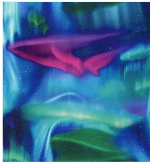 BTY Hi Fashion NORTHERN LIGHTS Print 100% Cotton Quilt Fabric by Yard