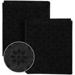 Black Tufting Backing Fabric 72×40” – Pack of 2 for Crafts & Home Decor
