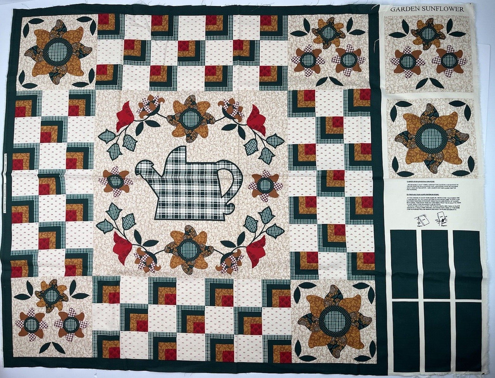 Spring Industries The Old Country Store Wall Hanging Water Can Fabric Panel DIY