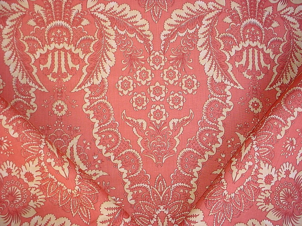 1-1/2Y Carleton V Kilanga French Floral Handprinted Drapery Upholstery Fabric