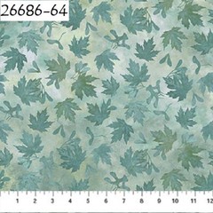 Autumn Splendor Cotton Quilt fabric Northcott 2683-66 Seeds on Dark Teal 1-1/3yd