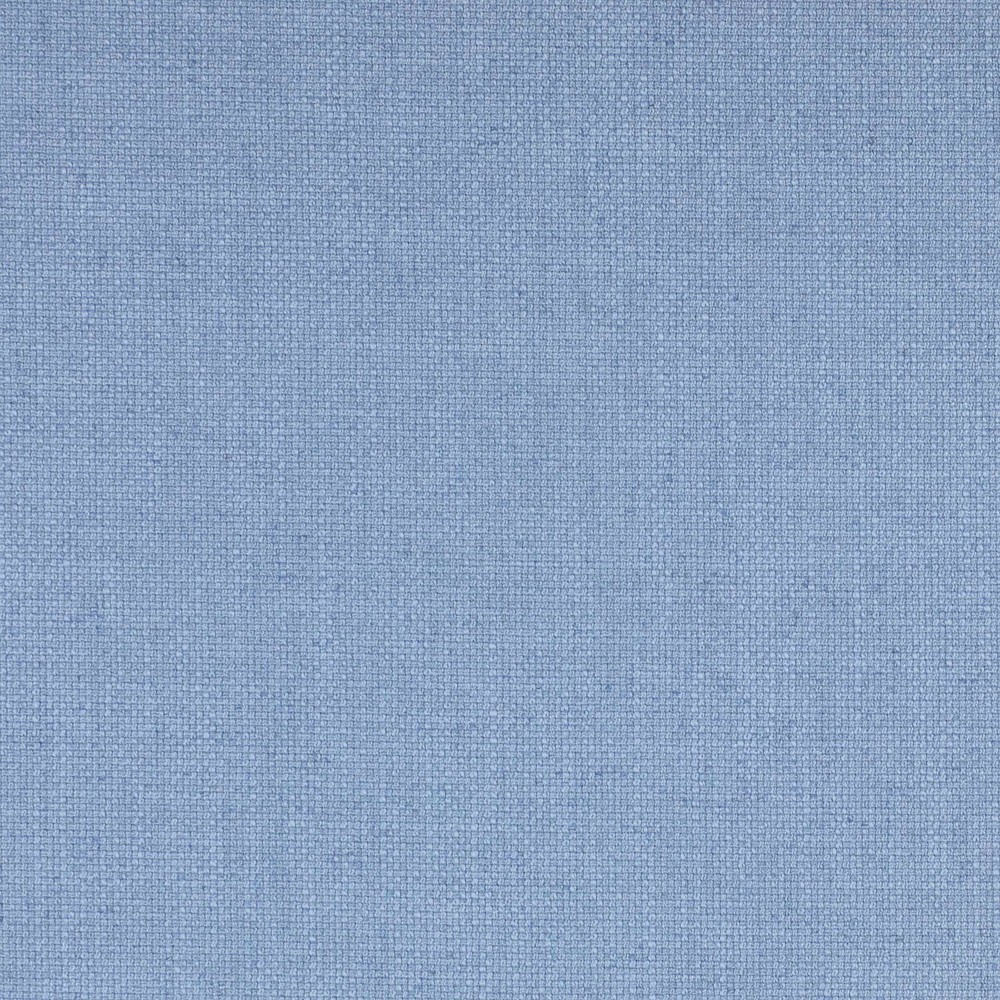 Jane Churchill Solid Plain Basketweave Fabric- Paveley / Sky Blue 5 yds J680F-12