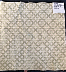 THIBAUT Bernard in Green 16 1/2 x 16 5/8″ Textural Fabric Sample