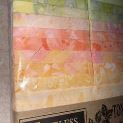 Timeless Treasures Tonga Treat Taffy Jelly Roll OOP 2.5” Strip Pack 40 Precuts