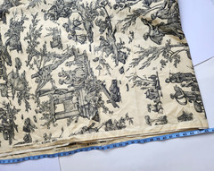 Casal Offrande A L’Amour Fabric French Country Toile Farmhouse Cottagecore HTF