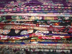 ASIAN Chinese Japanese ORIENTAL flower Cotton Fabric U-Pick 1/2 yd or as listed