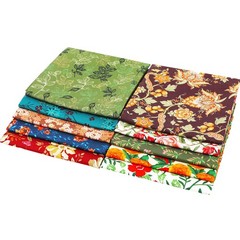 -25 Options- 100% Cotton Quilting Fabric Bundles 10pcs Fat Quarters 18”x21”-M…