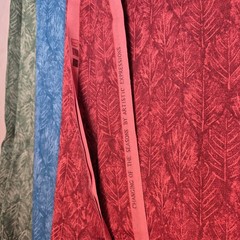 Leaves Earth Tones Seasons Cotton Fabric Tonal Blender 6 Yards (1 Yard Each)