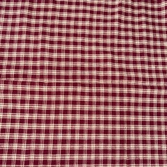 fabric squares With A Maroon Background 106” X43”