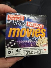 We Love Movies – Cinema Trivia Questions Boxed Card Game – Family Fun