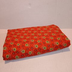 Vintage Calico AOP Floral & Paisley Fabric-2 1/3 Yds-1970-Cotton-Quilting-Clover