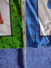 RARE OOP 2005 Loralie Harris Cool School Panel + Border Stripe