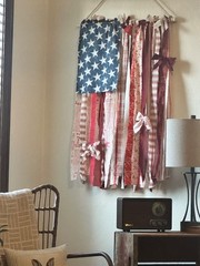 american flag fabric