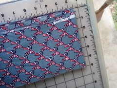 1 yard Patriotic American Flag Bows 4th of July Quilting Cotton Remnant 44″x45″