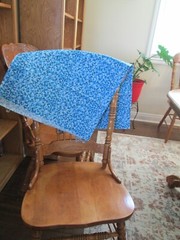 MICHAEL MILLER FABRIC~Blue Bitmap~COTTON~2 Yards Single Cut Piece~