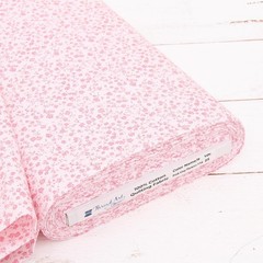 Threadart Cotton Quilting Fabric By The Yard – Vintage- Pink Tiny Flower