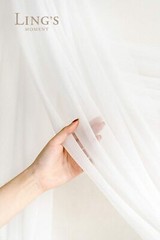 Ling’s Moment 32Ft x 30″ Extra Long Wrinkle-Free Wedding Arch Chiffon Draping…