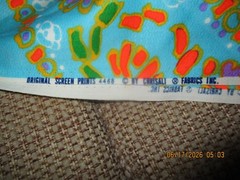 New CRAZY MULTI COLORED ORIGINAL PRINTS BY CHRISALI FABRICS (228″ x 45″)