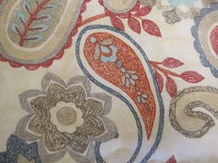 Richloom Solarium Indoor Upholstry Fabric Floral Paisley 2yd 35″ x 56 2019