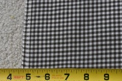 By 1/2 Yd, Vintage, Brown & Cream 1/8″ Woven Cotton Gingham, P8928