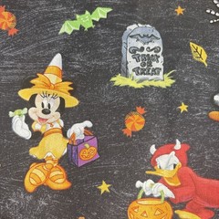Disney Mickey Mouse & Friends Halloween 66x44inches Fabric sewing Material