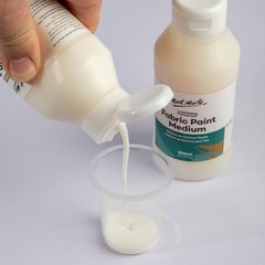 Mont Marte Fabric Paint Medium Premium (8.5 US fl.oz), 8.45 Fl Oz (Pack of 1)