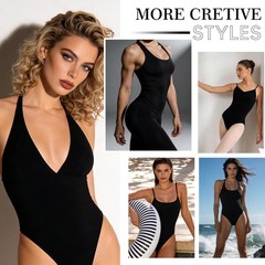 Black 60″ Wide 80% Nylon 20% Spandex Fabric 4Way Stretch Yoga By The 1 Yard
