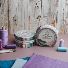 Tinyspool & Co.’s Twirlie Roll 40 Precut Quilting Fabric Strips for Quilting …