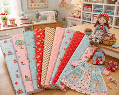 Whimsical Woodland Panel Wall Hanging & Pillow fabric 23″x43″ Sold by the Panel