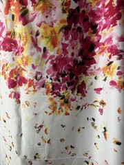 Cameron Multicolor Floral Pattern Fabric Cotton. Pattern #25296