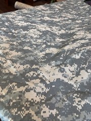 Universal ACU Digital Camo Waterproof Fabric Military Material 4 1/2 Yards