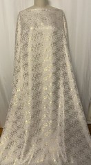 Luxury Silk Gold Lurex Brocade Champagne Tree Motif Fabric By The Yard 44″ Wide