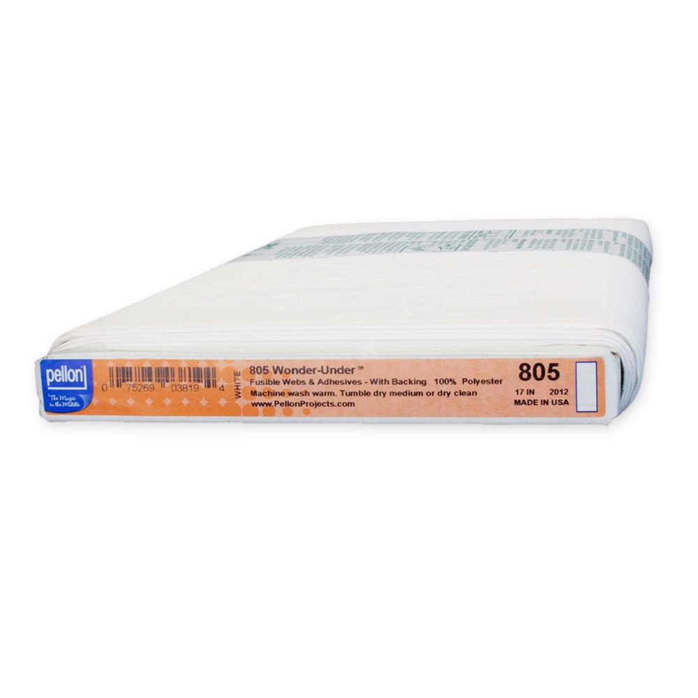 Pellon 805 Wonder Under, Fusible Web Fabric, Clear 17″ x 10 Yards by the Bolt