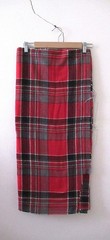Vintage Lightweight Wool Plaid Check Fabric 150cm wide x 1.3 meters