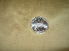 2017 NIUE GUARDIAN ANGEL ONE TROY OUNCE .999 FINE SILVER COIN IN CAPSULE