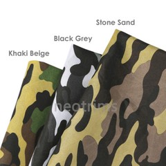 Camouflage Print Woven Fabric Military Theme & 100% Cotton VOILE Crafts Projects