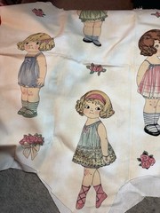 Windham Fabrics Presents Paper Dolls #28117 2 pieces dolls and dresses