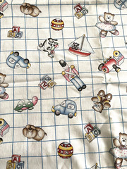 Princess Fabrics Inc 570 Nursery or Toddler Fabric 3Yards 9 Inches Uncut Fabric